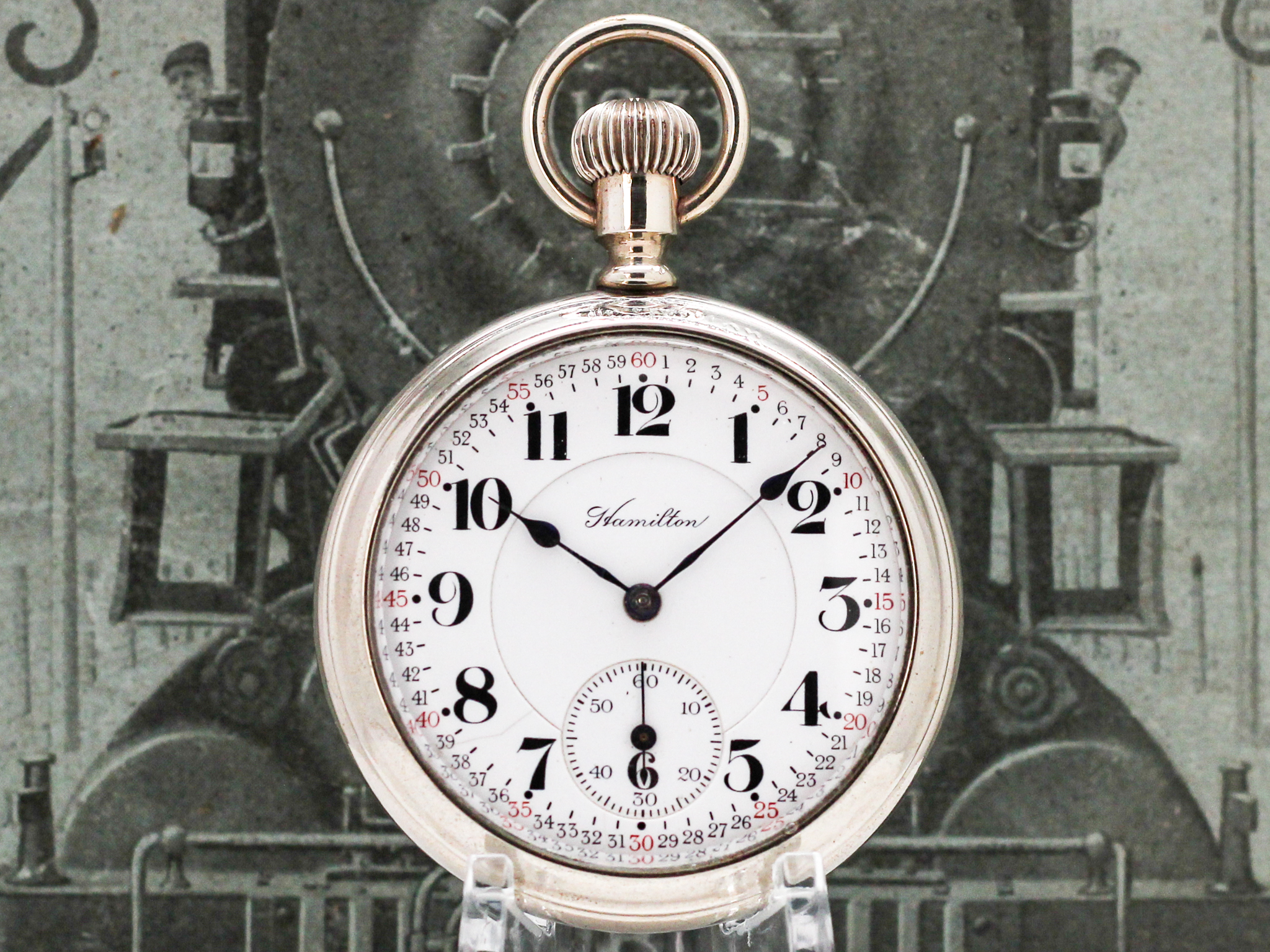 Hamilton Grade 992 display case back