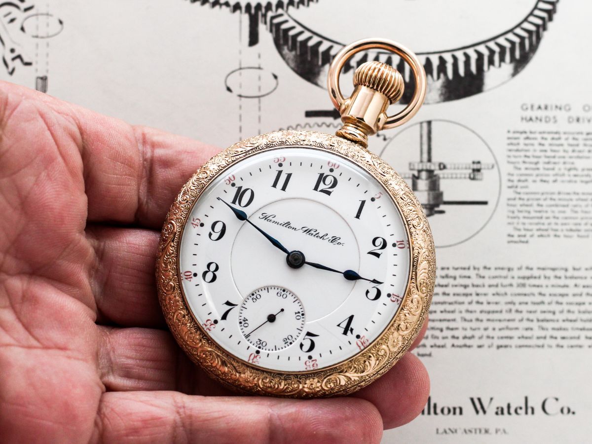 Hamilton Railroad Grade 946 pocket watch