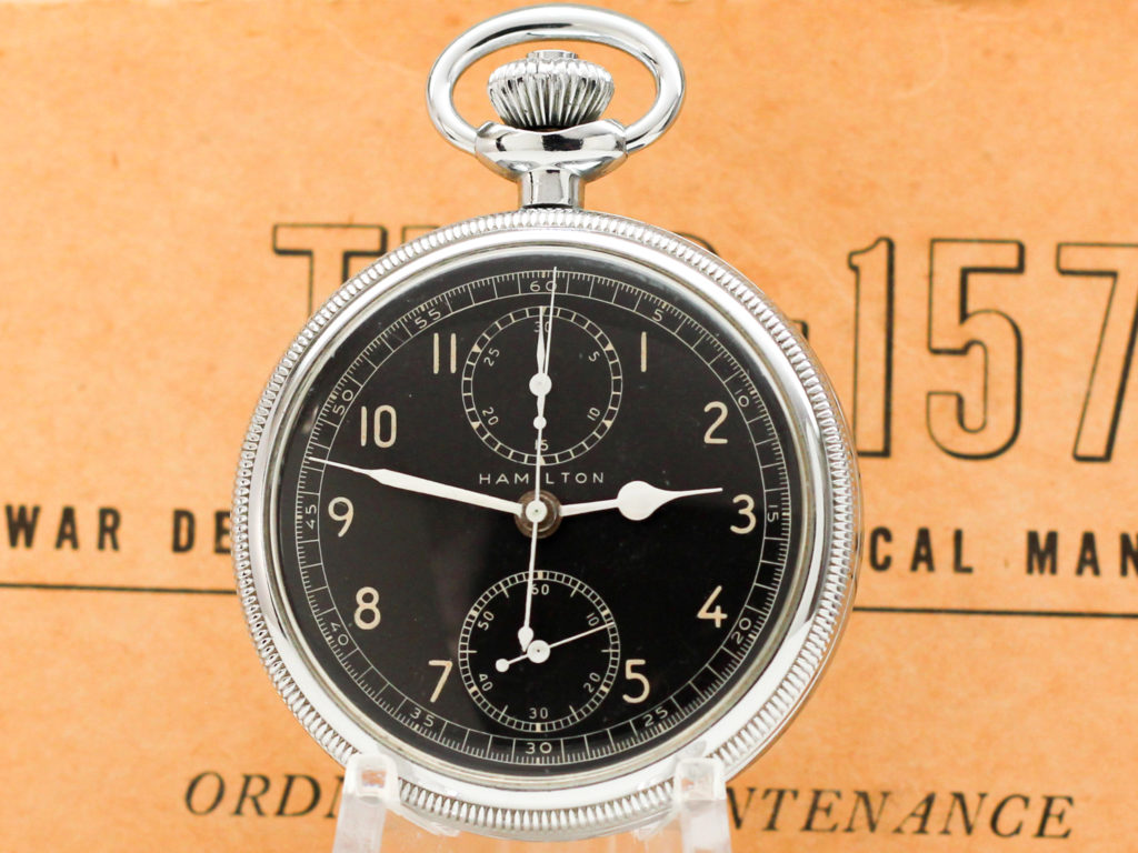 Hamilton Model 23 WWII Military Chronograph