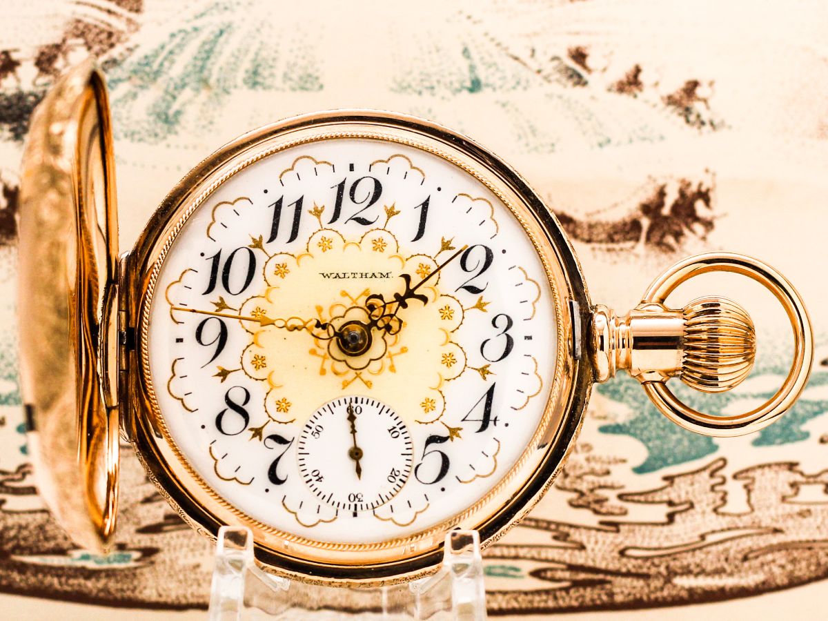 Waltham Model 1883 dress pocket watch