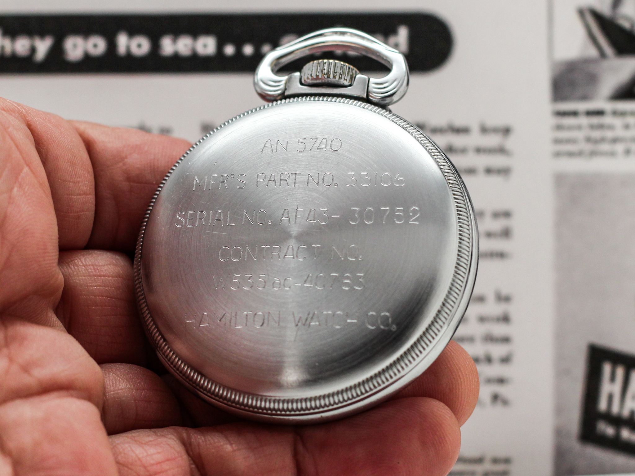 Hamilton Navagation with Pristine Case