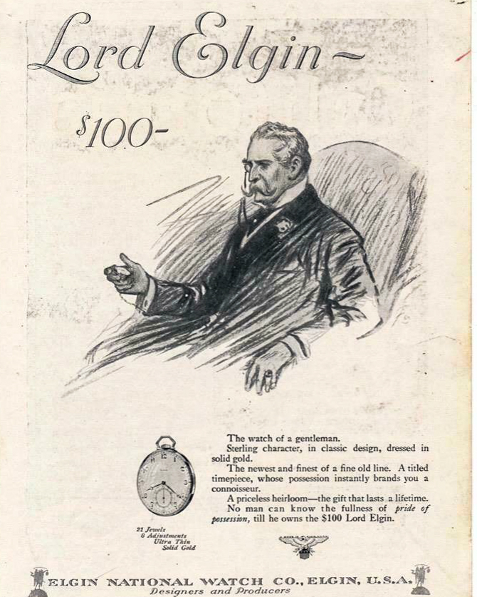 Lord Elgin Advertisement