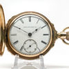 Elgin Pocket Watch the Gentlemen’s Dress Pocket Watch Housed in this Hunter Case circa 1883