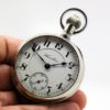 Pristine Hamilton Pocket Watch Railroad Grade 940 Housed in a Rare Glass Back Hamilton Salesman Display Case circa 1909