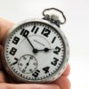 Hamilton Pocket Watch Railroad Grade 992 Lever Set Movement Housed in a Beautiful White Gold Fill Emperor Case circa 1919