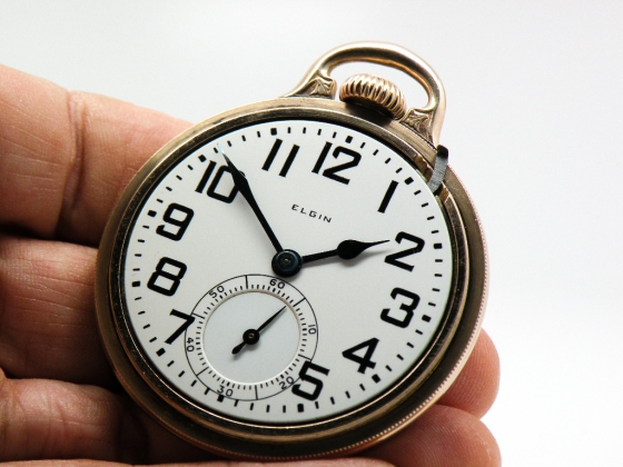 Extra Fine Elgin Pocket Watch 21 Jewel B.W. Raymond Railroad Model ...