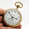 Antique Hampden Pocket Watch The Special Railway with a Beautiful Two Tone Movement Housed in a 10K GF Case circa 1907