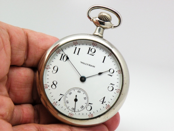 Extra Fine Antique Waltham Pocket Watch Grade Riverside Model 1899 with ...