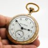 Antique Hampden Pocket Watch The Special Railway with a Beautiful Two Tone Movement Housed in a 10K GF Case circa 1907