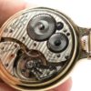 Pristine Hamilton Railway Special Pocket Watch Grade 992B Housed in a Hamilton Model 2 Glass Back Display Case circa 1942