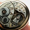 Pristine Elgin Pocket Watch Scarce 19 Jewel Railroad Model with Up / Down Wind Indicator Housed in a Keystone Mainliner Case circa 1913