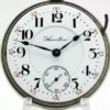 Pristine Hamilton Pocket Watch Railroad Grade 940 Housed in a Rare Glass Back Hamilton Salesman Display Case circa 1909