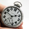 Hamilton Pocket Watch Railroad Grade 992 Lever Set Movement Housed in a Beautiful White Gold Fill Emperor Case circa 1919