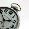 Hamilton Pocket Watch Railroad Grade 992 Lever Set Movement Housed in a Beautiful White Gold Fill Emperor Case circa 1919
