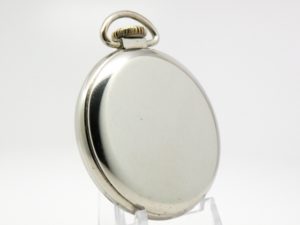 Vintage Westclox Pocket Watch Model Bulls Eye Size 16 Measuring 2 Inches in Diameter the Most Popular of Sizes circa 1950s