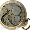 Hamilton Pocket Watch Railway Special Grade 992B Housed in a Hamilton 10K Yellow GF Model A Case circa 1949