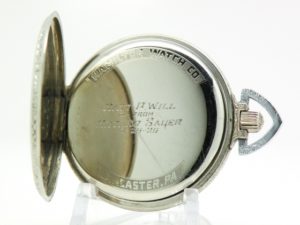 Extra Fine Hamilton Pocket Watch Grade 916 The Gentlemen’s Dress Pocket Watch of the Day Housed in this 14K White Gold Fill Case circa 1925