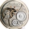 Antique Illinois Pocket Watch Railroad Grade Bunn Special Housed in 14K White Gold Filled Bunn Special Marked Case circa 1923