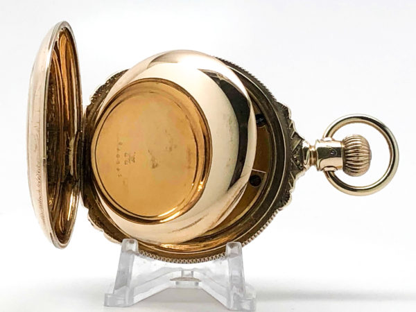 Elgin Pocket Watch the Gentlemen’s Dress Pocket Watch Housed in this Hunter Case circa 1883