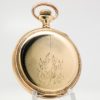 Pristine Waltham Pocket Watch Housed in this Classic 14K Gold Fill Hunter Case with Beautifully Engraved Design circa 1903