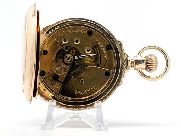 Elgin Pocket Watch the Gentlemen’s Dress Pocket Watch Housed in this Hunter Case circa 1883