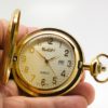 Modern Elgin Gentlemen’s Pocket Watch Housed in a Classic Hunter Case with Date Function Dial