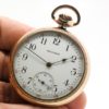 Extra Fine Antique Waltham Pocket Watch The Gentlemen’s Dress Pocket Watch of the Day Housed in a Beautiful Keystone 10K Gold Fill Case circa 1912