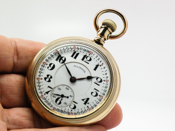 Extra Fine Highest of Grade Railroad Pocket Watches This Illinois 23 ...