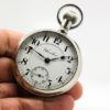 Pristine Hamilton Pocket Watch Railroad Grade 940 Housed in a Rare Glass Back Hamilton Salesman Display Case circa 1909