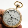 Antique Hampden Pocket Watch The Special Railway with a Beautiful Two Tone Movement Housed in a 10K GF Case circa 1907