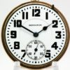 Pristine Antique Hamilton Pocket Watch Railroad Grade 992 Movement Housed this Classic Rose Gold Fill Railroad Case circa 1928