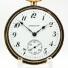 Pristine Hamilton Pocket Watch Rare Grade 956 The Gentlemen’s Dress Housed in this Beautiful NAWCO Yellow Gold Fill Case circa 1917