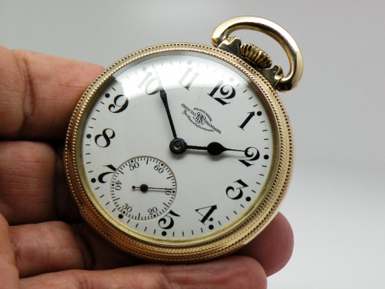 Antique Ball Waltham Official Railroad Standard Pocket Watch High Grade ...