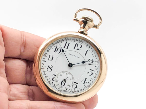 Antique Waltham Pocket Watch Grade Royal Faced with this Montgomery Dial circa 1915