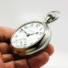 Pristine Hamilton Pocket Watch Railroad Grade 940 Housed in a Rare Glass Back Hamilton Salesman Display Case circa 1909