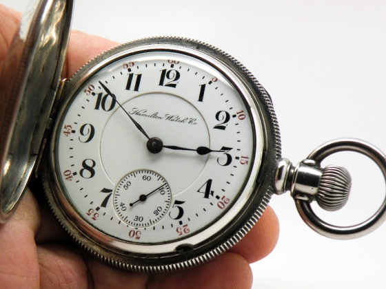 Pristine Hamilton Pocket Watch Railroad Grade 941 Lever Set with 21 ...