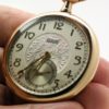 Pristine Elgin Pocket Watch The Gentlemen’s Dress Pocket Watch of the Day with this Ornate Dress Dial Housed in a Beautiful GF Case circa 1937