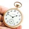 Pristine Hamilton Pocket Watch Rare Grade 956 The Gentlemen’s Dress Housed in this Beautiful NAWCO Yellow Gold Fill Case circa 1917