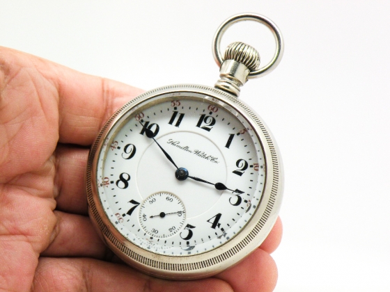 Pristine Antique Hamilton Pocket Watch Railroad Grade 940 with 21 Jewel ...