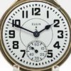Vintage Elgin Pocket Watch Railroad Grade 571 Housed in this Elgin 10K Gold Fill Streamline Railroad Case circa 1947