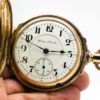 Antique Hampden Pocket Watch Two Tone 23 Jewel Special Railway Housed is this Beautiful Hunter Case circa 1908