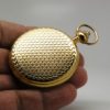 Modern Elgin Gentlemen’s Pocket Watch Housed in a Classic Hunter Case with Date Function Dial