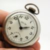 Vintage Westclox Pocket Watch Model Bulls Eye Size 16 Measuring 2 Inches in Diameter the Most Popular of Sizes circa 1950s