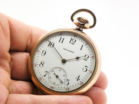 Extra Fine Antique Waltham Pocket Watch The Gentlemen’s Dress Pocket ...