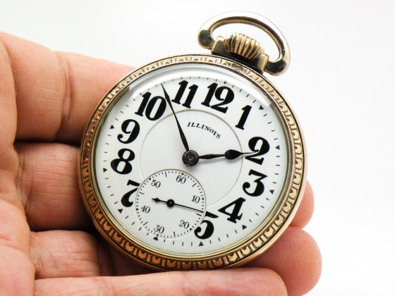 Extra Fine Illinois Pocket Watch Railroad Grade Bunn Special a ...