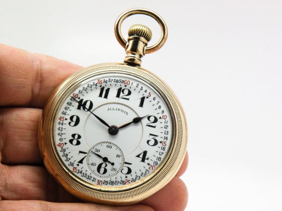 Extra Fine Highest of Grade Railroad Pocket Watches This Illinois 23 ...