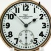 Pristine Ball Hamilton Pocket Watch Railroad Model 999P Size16 Housed in a Beautiful Patented Wadsworth Ball Stirrup Bow Case circa 1927