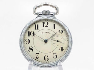 Antique Illinois Pocket Watch The Gentleman’s Dress Watch of the Day