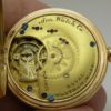 Antique Waltham Lady’s Pendant Watch High Grade Royal Model Housed in a Beautifully Engraved Hunter Case circa 1886