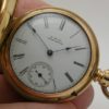Antique Waltham Lady’s Pendant Watch High Grade Royal Model Housed in a Beautifully Engraved Hunter Case circa 1886
